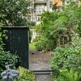 Oplevering van de tuin, na de werkzaamheden.